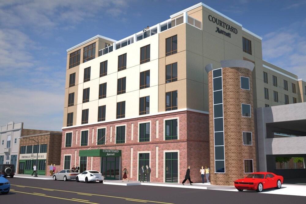 Courtyard Winston-Salem Downtown Hotel Exterior foto